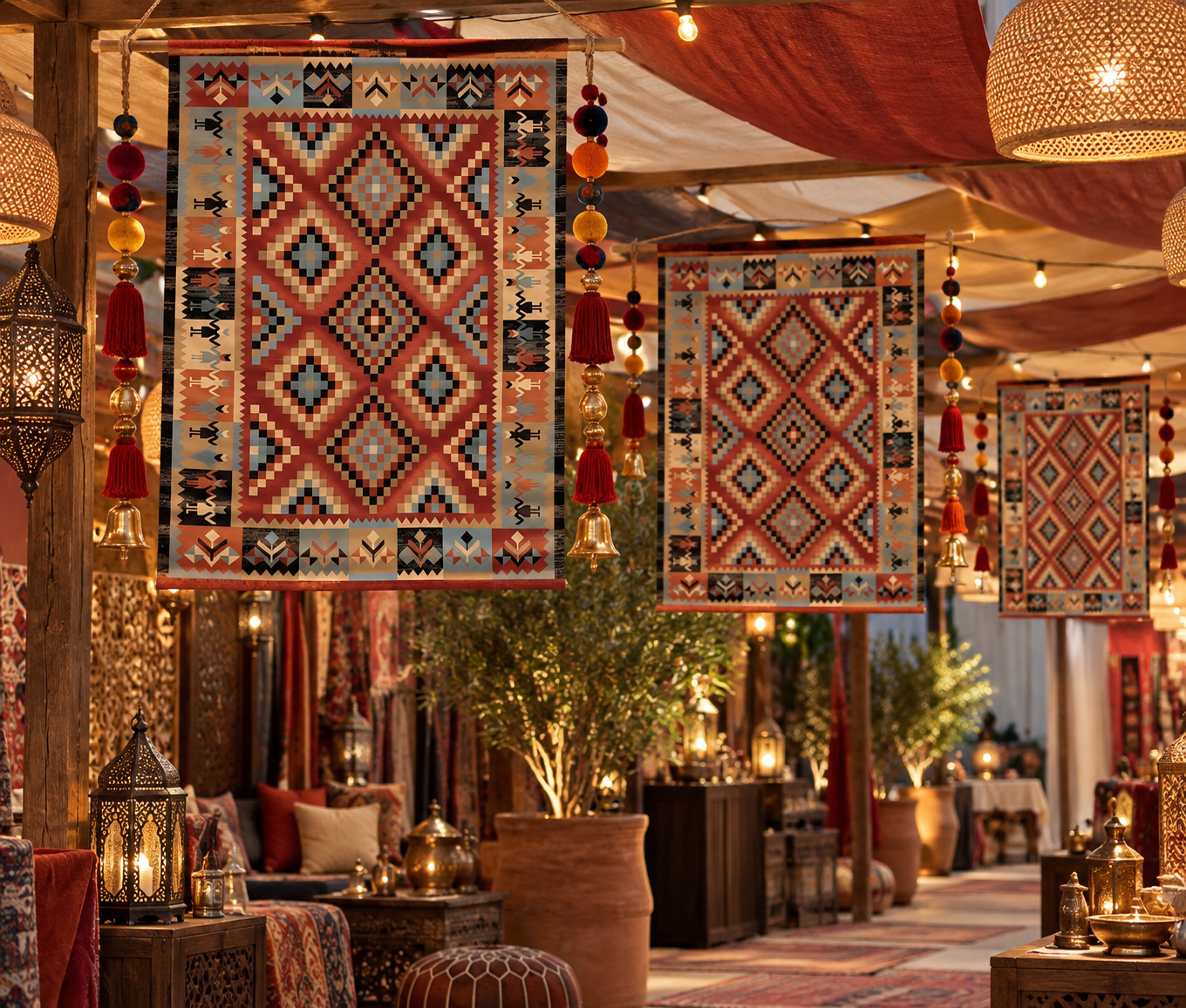 Souk Bazar Theme Bunting